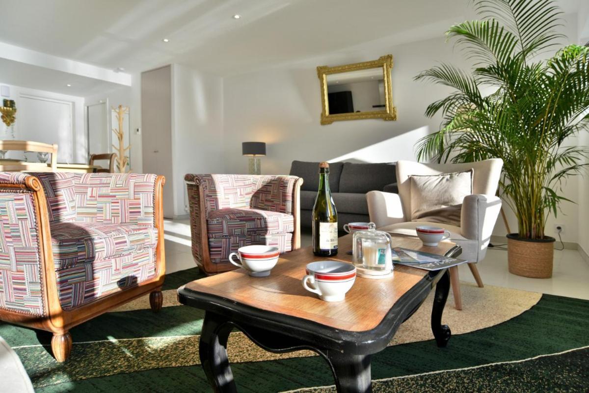 L Ostra 1, Appartement Haut Standing Front De Mer A Cancale Sur Le Port De La Houle 외부 사진