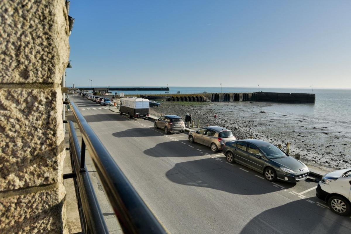 L Ostra 1, Appartement Haut Standing Front De Mer A Cancale Sur Le Port De La Houle 외부 사진