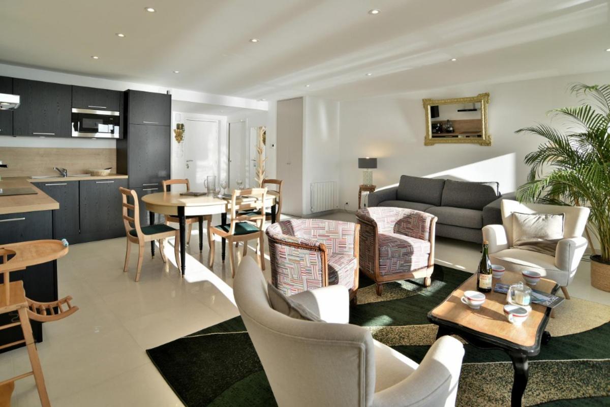 L Ostra 1, Appartement Haut Standing Front De Mer A Cancale Sur Le Port De La Houle 외부 사진